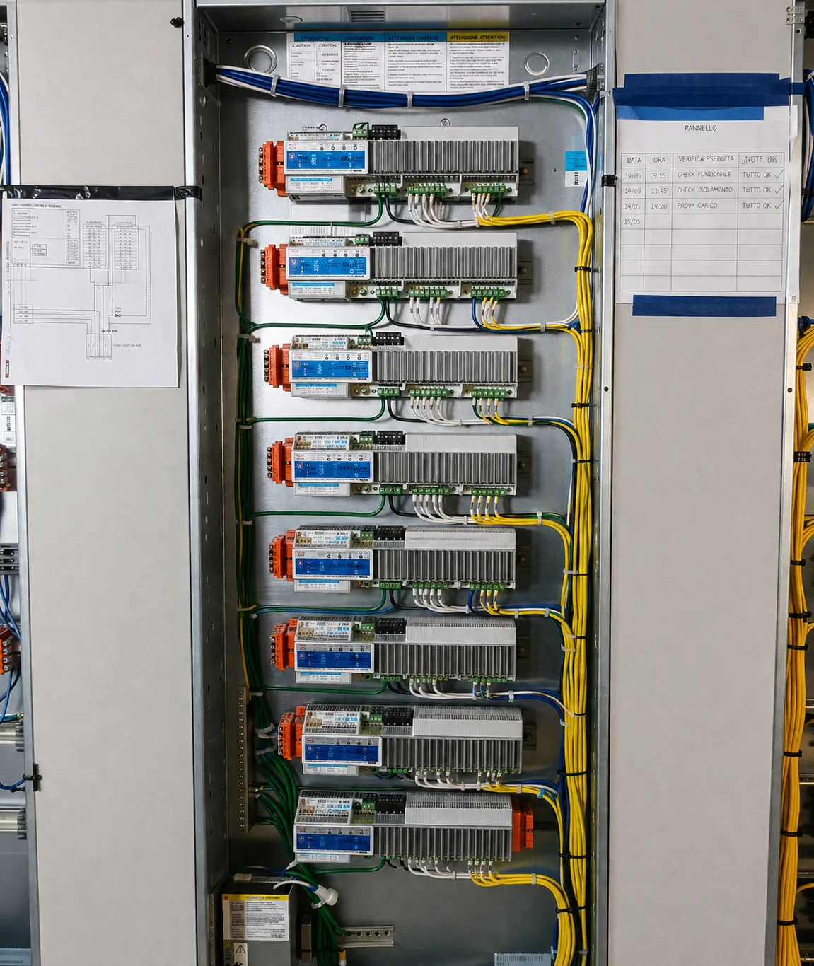 Panel eléctrico industrial