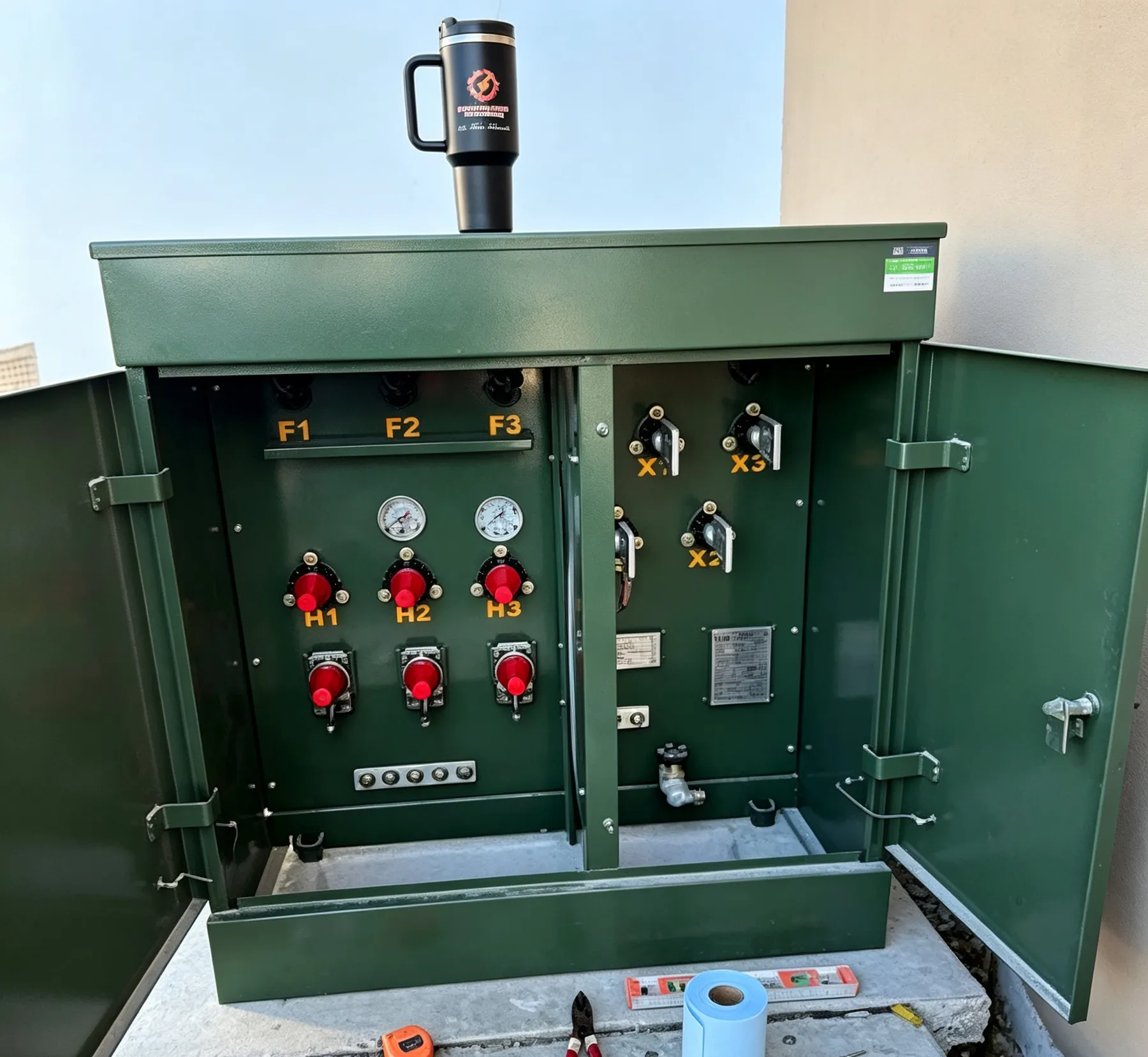 Panel eléctrico industrial