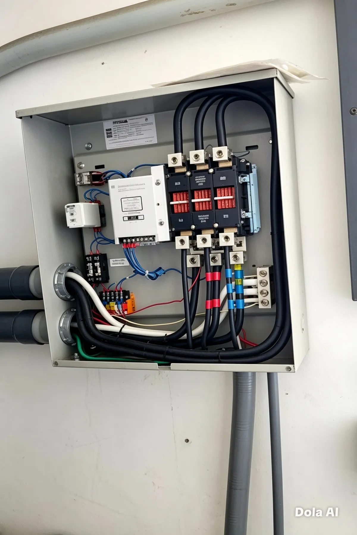 Panel eléctrico industrial